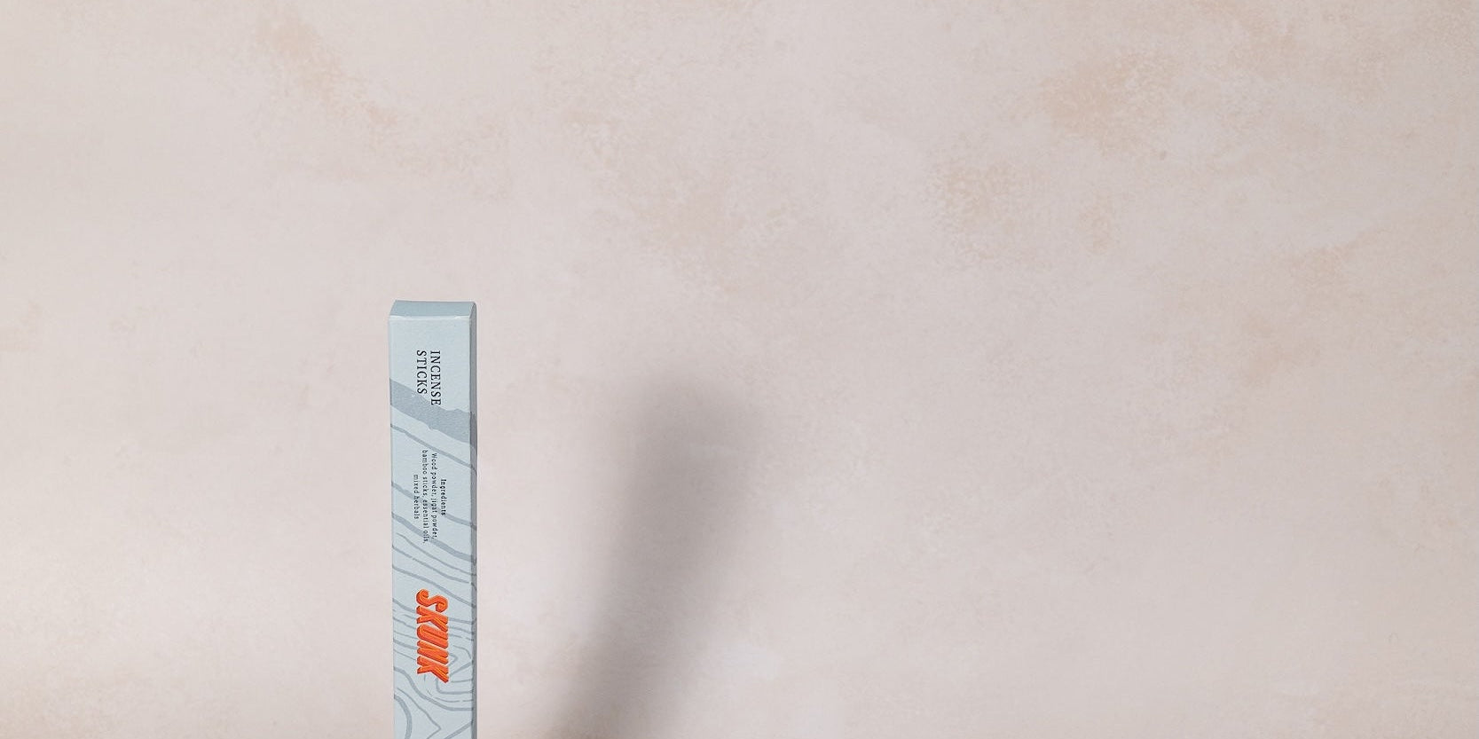 Natural, hand-rolled incense sticks by Skunk Goods Trading, made using a traditional South Indian technique