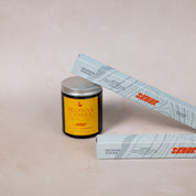 100% Pure British Beeswax Candle with hand rolled incense sticks by Skunk Goods Trading