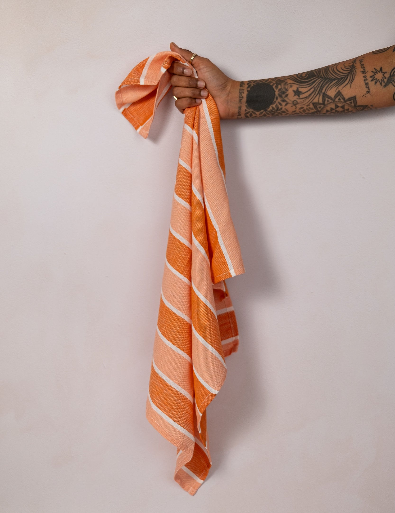 Red And Orange Tea  Towels - Skunk Goods Trading