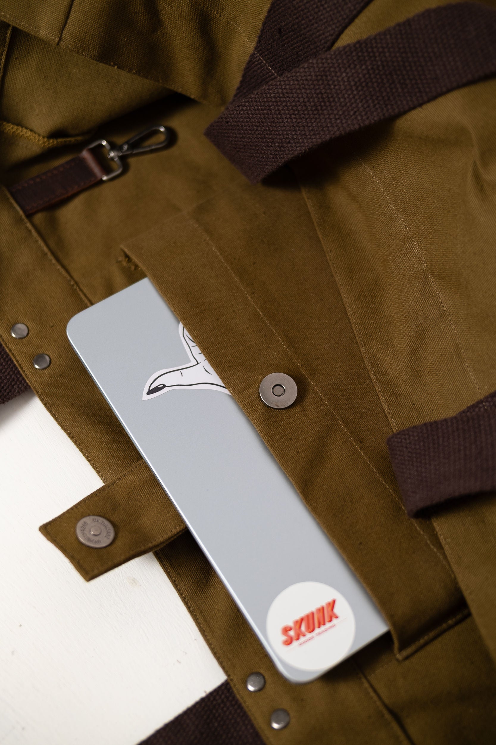 Oversized canvas tote