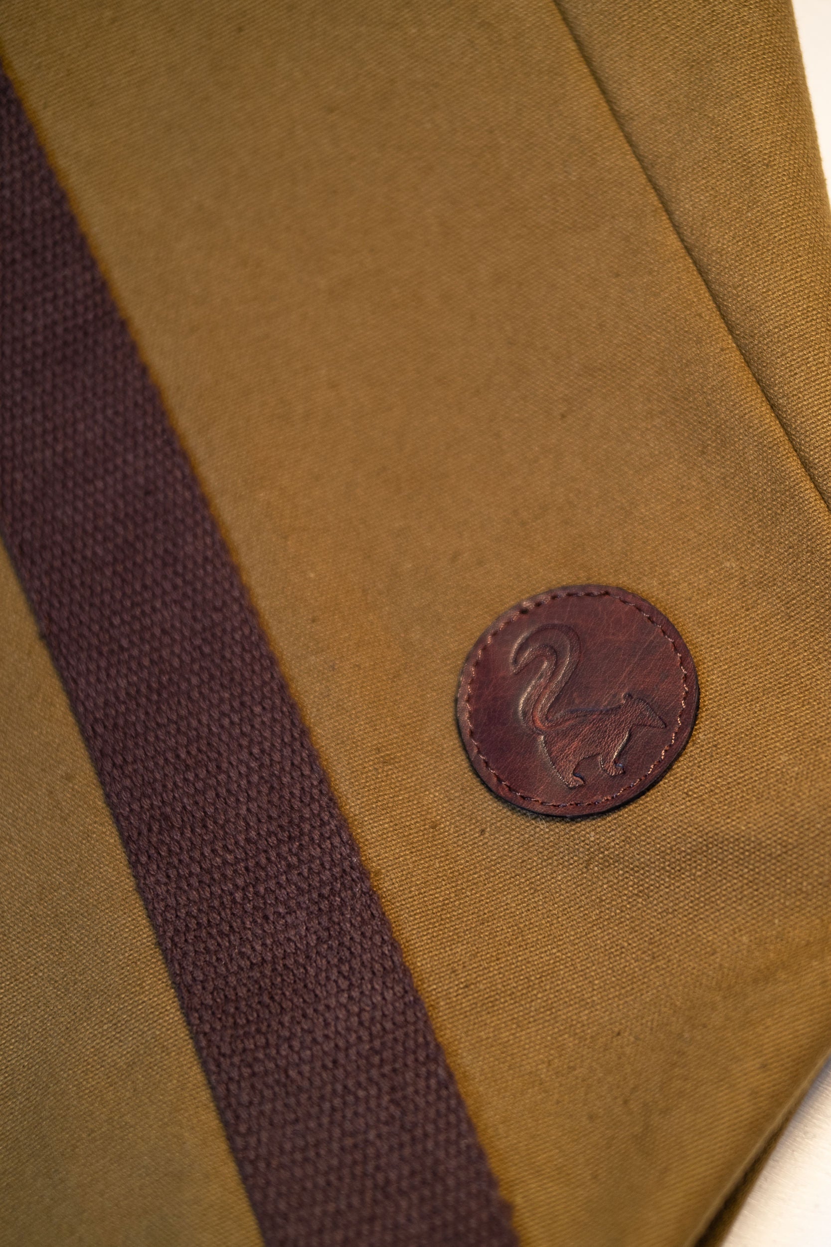 Oversized canvas tote