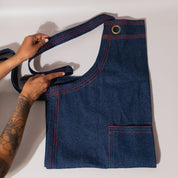 Denim apron