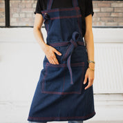 Denim apron