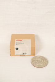 Handcrafted Beige Ceramic Soap Dish by Skunk Goods Trading