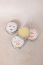Solid hand balm