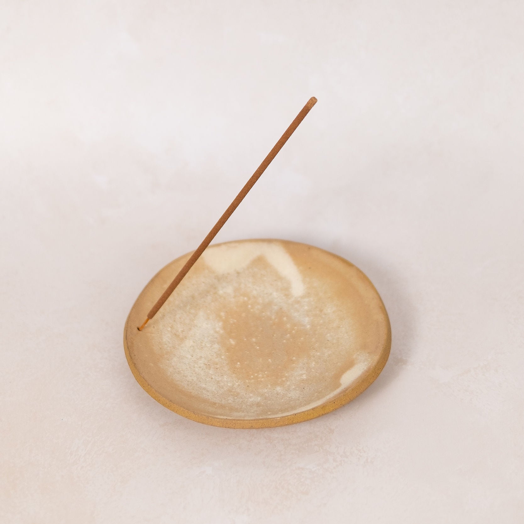 Incense stick in a ceramic holder  - Skunk Goods Trading