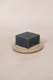 White ceramic soap dish