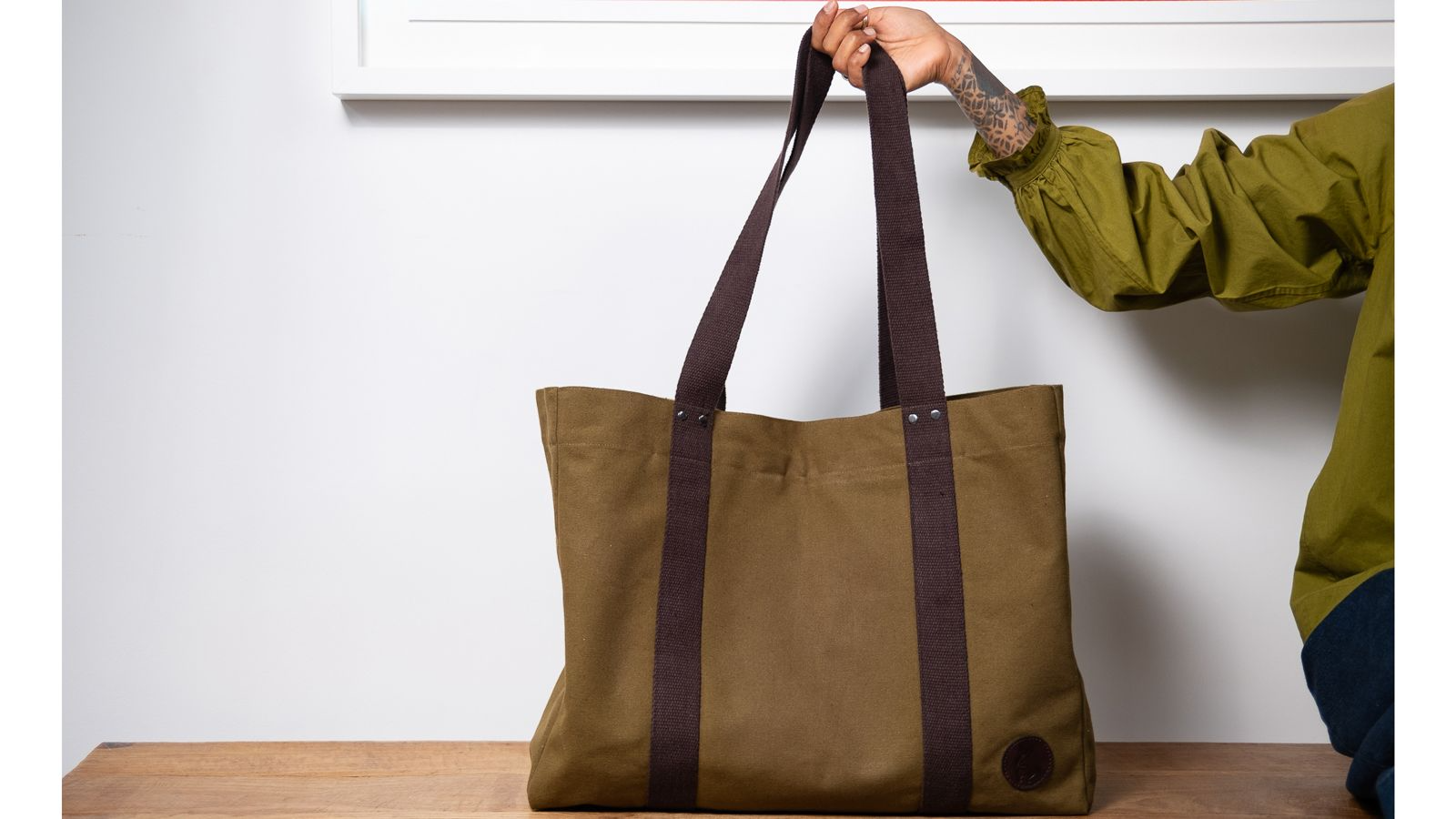 Skunk Canvas Tote Bag